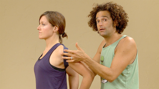 Video thumbnail for: Shoulder opening partner therapy
