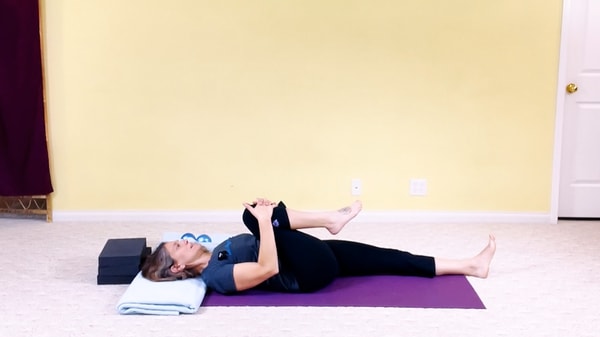 Video thumbnail for: Myofascial yoga: Ease stress-related back pain 