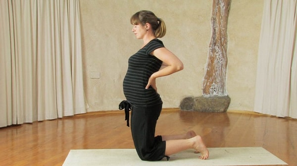 Video thumbnail for: First and Second trimester Pregnancy yoga