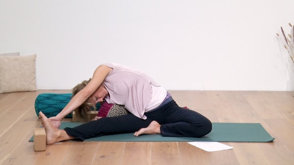 Video thumbnail for: Yoga for stress reduction, PMS and menstruation