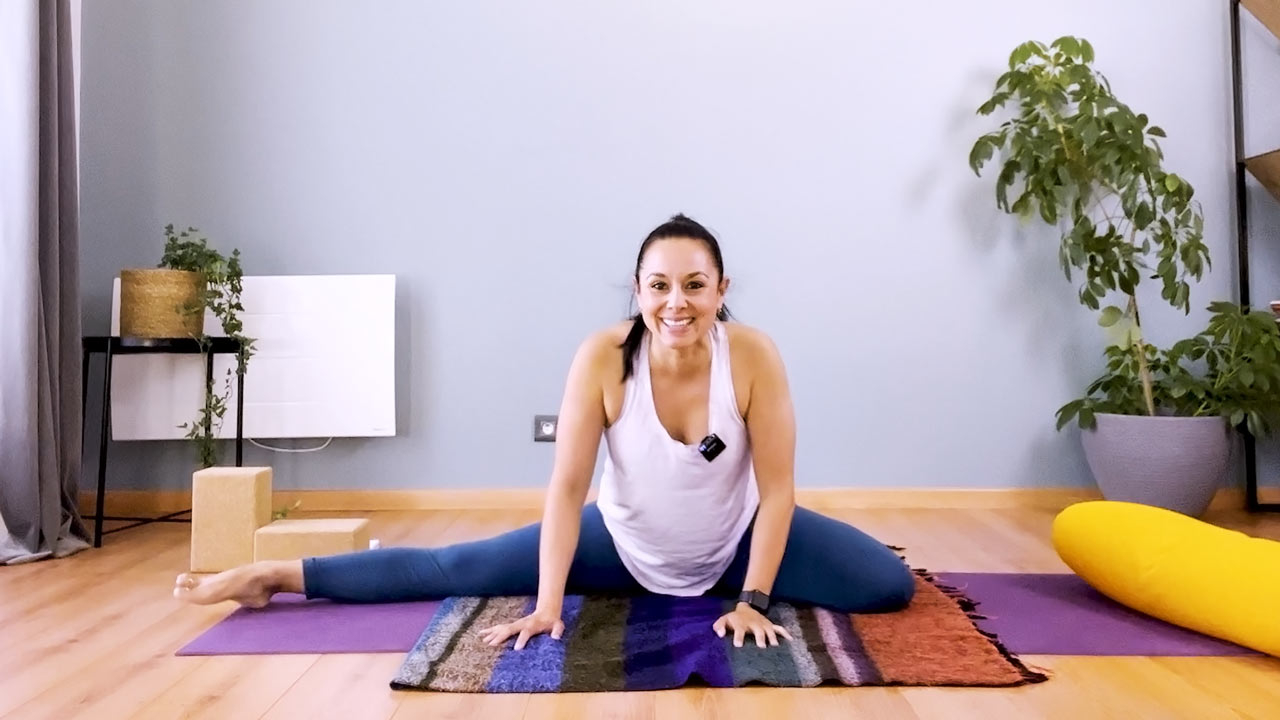 Yin yoga for Side Splits | Ekhart Yoga