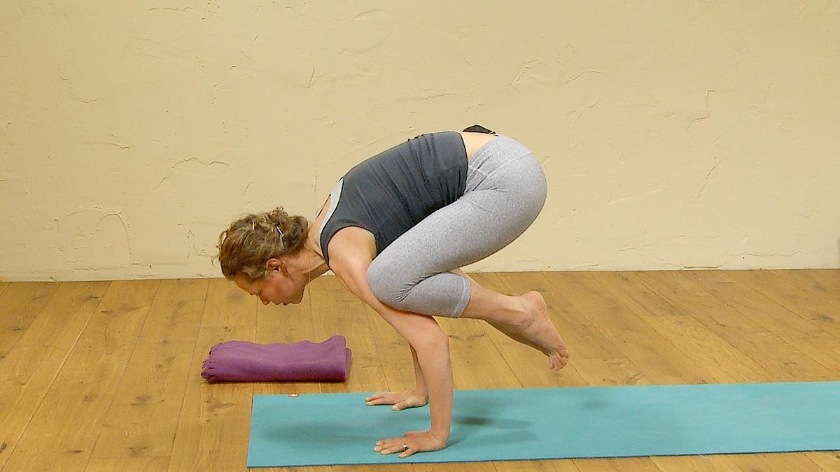 Crow Pose - Ekhart Yoga