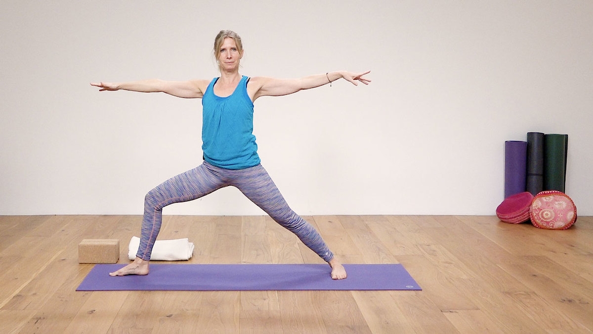 Yoga for Beginners Course Class 6 - Standing poses flow | Ekhart Yoga