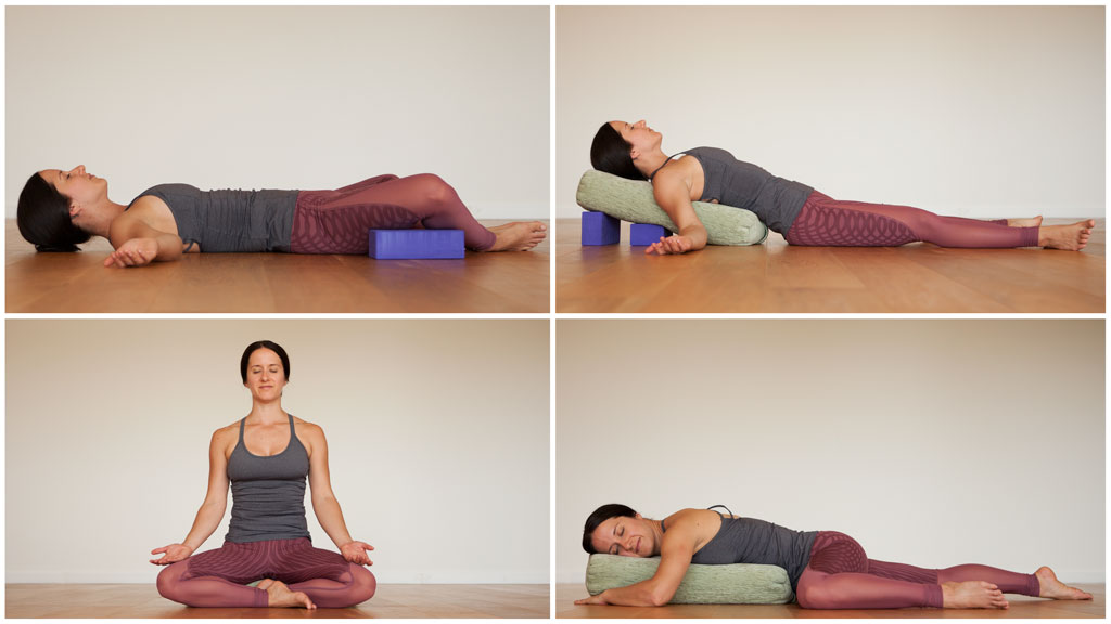 restorative yoga sequence