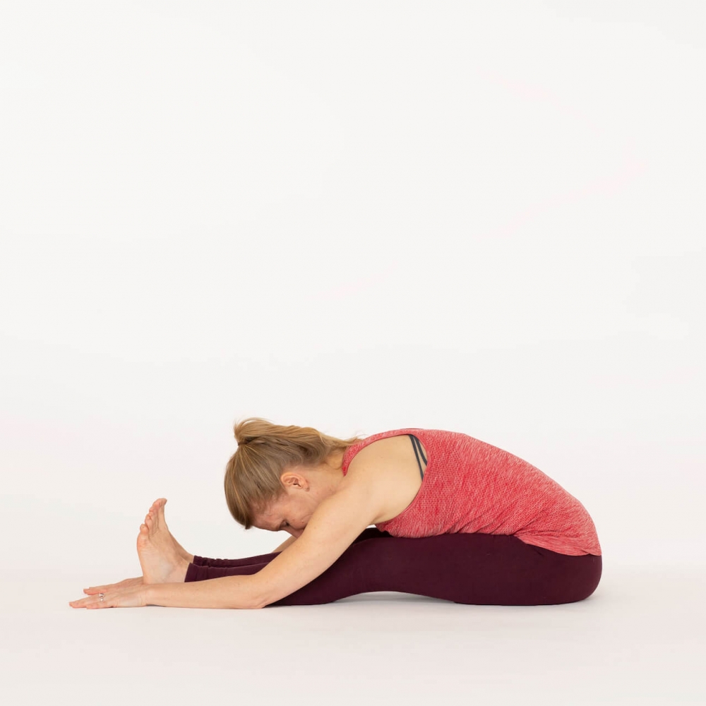 Seated Forward Bend-Paschimottanasana-Ekhart Yoga | Ekhart Yoga